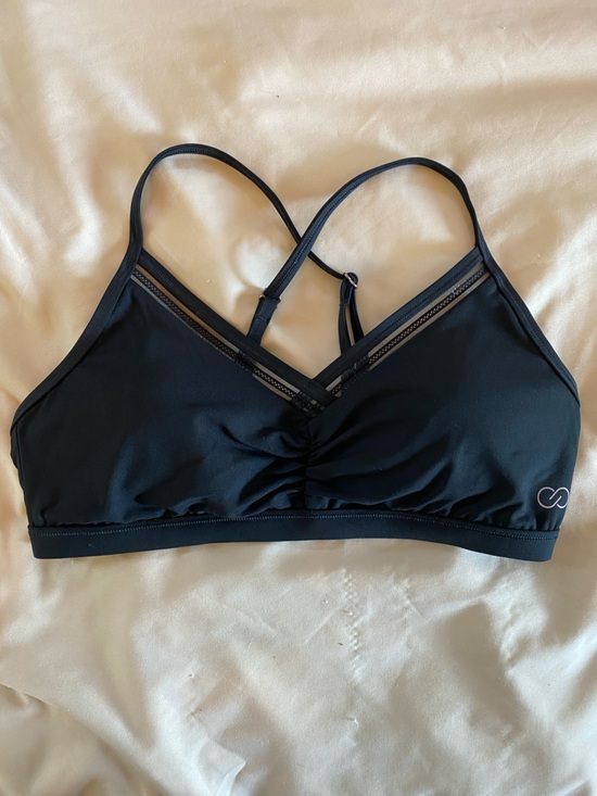CALIA by Carrie Underwood Other - CALIA by Carrie Underwood Black Strappy Bikini Top
